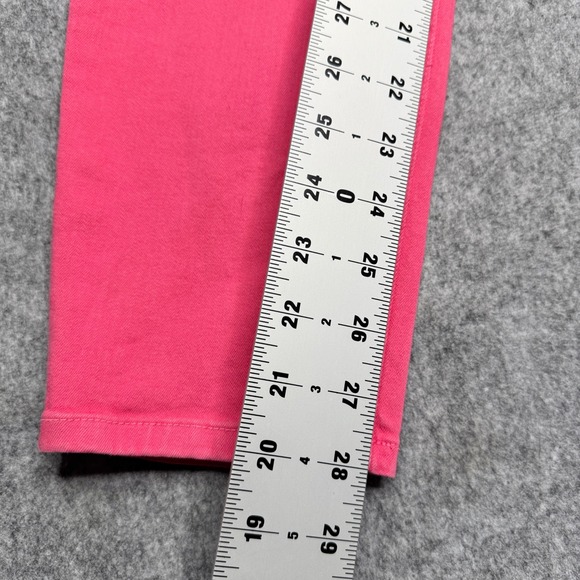 NYDJ Clarissa Ankle Jeans Size 10 Pink Lift Tuck Technology Womens Denim - Picture 13 of 13